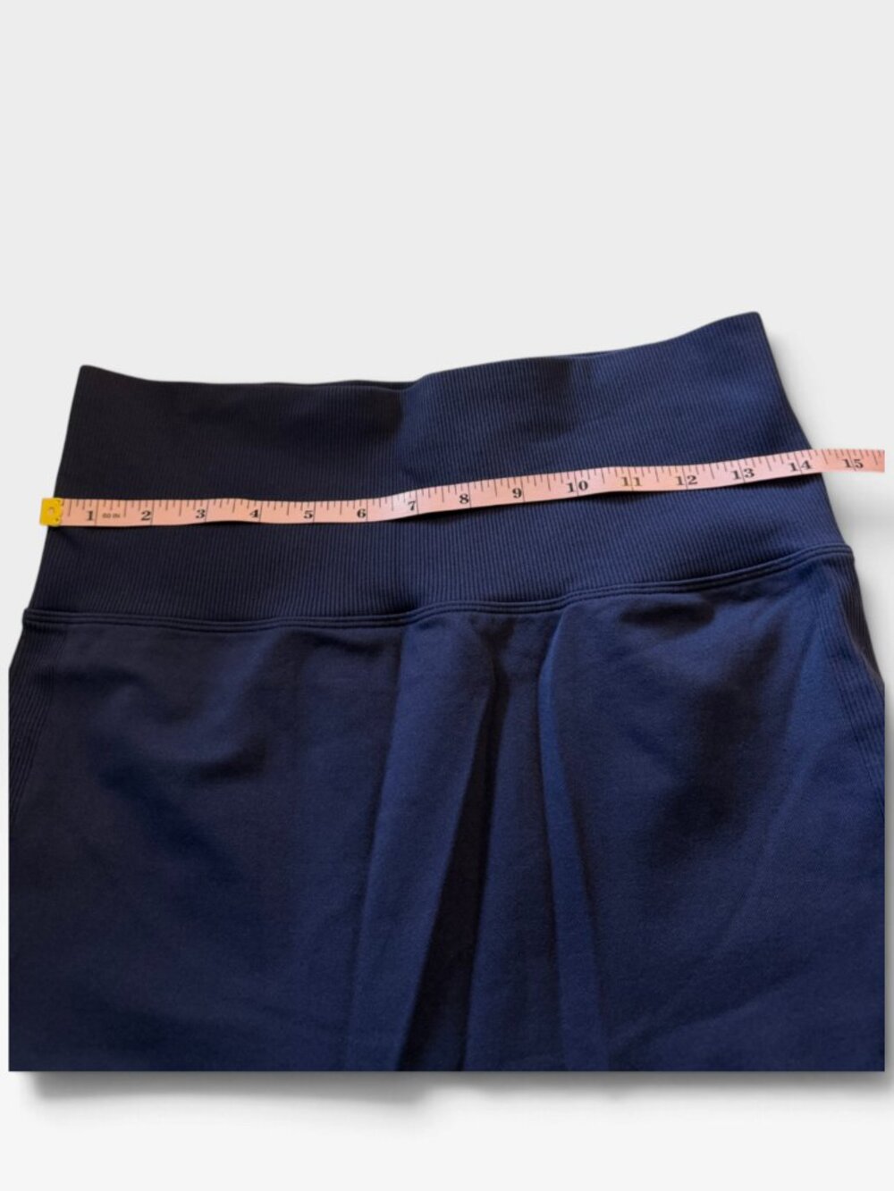 PINK Victoria’s Secret Large Navy Blue High Waist Leggings - Picture 12 of 13